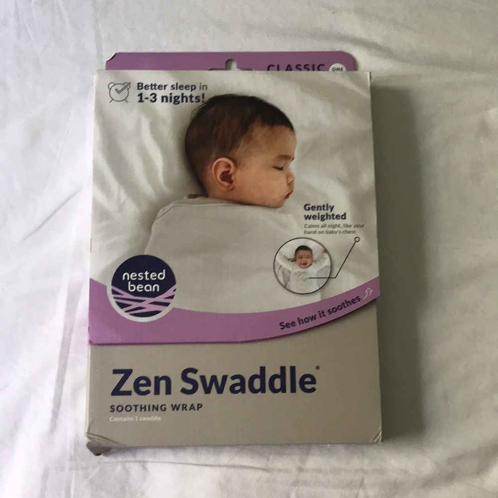Nested bean Zen swaddle One Size